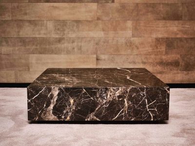 Marble coffee table
